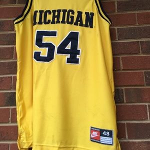 College Michigan basketball jersey